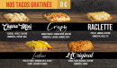 Menu L'original - Tacos gratinés