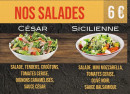 Menu L'original - Salades