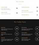 Carte et menu de La Petite Brasserie à Balaruc le Vieux — Les entrées et salades repas