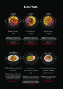 Menu Thaï Mini - Les plats