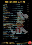 Carte et menu de Florès Food à Le Poujol sur Orb — Les pizzas
