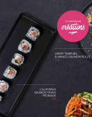 Menu Lady Sushi - Les nouvelles créations