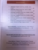 Menu O'Papa Chico - Hamburgers 