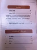 Menu O'Papa Chico - Glaces et vin au pichet 