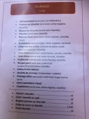 Menu O'Papa Chico - Desserts