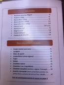 Menu O'Papa Chico - Viandes et suggestions 