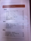 Menu O'Papa Chico - Vins