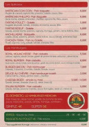 Menu Chaud Devant - Les hamburgers