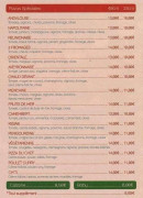 Menu Chaud Devant - Les pizzas suite