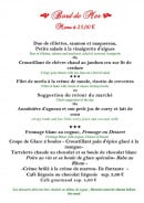 Menu Entre Terre et Mer - Le menu a 23€