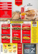 Menu M Express - Les tacos et sandwichs
