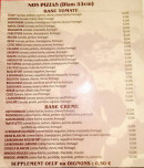 Menu Chez Fabio - Les pizzas