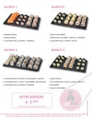 Carte et menu de Lady Sushi à Saint Gely du Fesc — Le lunch 1,2...