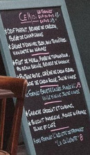 Menu Chez P’tit Louis - Exemple de menu