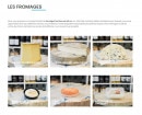 Menu Laiterie Gilbert - Les fromages