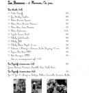 Menu Les Fils à Maman - Boissons suite et fin