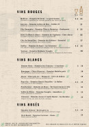 Menu Pof - Les vins