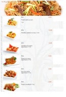 Menu TableRouge - Les plats chauds