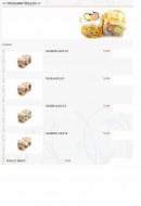 Menu TableRouge - Le croquant rolles