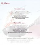 Menu So Exquis - Le buffet