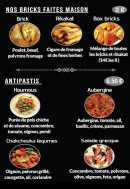 Menu Rosalia - Les bricks, antipastis