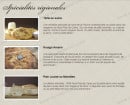 Menu Boulangerie Louise - Les spécialités régionales