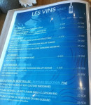 Carte et menu de Le Kaziela à Saint Malo — Les vins