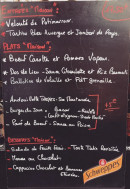 Menu L'Amméoz - Exemple de menu