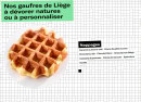 Menu Waffle Factory - Les gaufres de liège suite