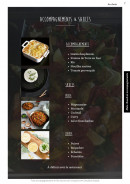 Menu À La Part - Les accompagnements, sauces