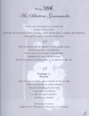 Carte et menu de L'Eveil des Sens à Le Vivier sur Mer — page 2
