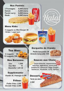 Menu Adalya Kebab - Les paninis, tex mex, ...