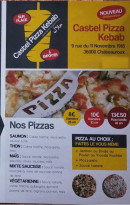 Menu Castel Pizza - Les pizzas