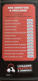 Menu Mondial kebab - Les assiettes et grillades