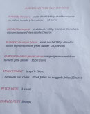 Menu Le Relais de l'Anglin - Les burgers