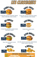 Menu Jub's Burger - Les classiques