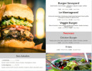 Carte et menu de Au Bon Vin De Touraine à Azay le Rideau — Les burgers, salades