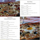 Carte et menu de Au Bon Vin De Touraine à Azay le Rideau — Les pizzas à base de sauce tomate