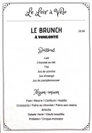 Carte et menu de Le relais le loir à vélo à Montlouis sur Loire — Menu à volonté