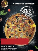 Menu Ben's Pizza - Carte et menu Ben's Pizza, 
Joue les Tours