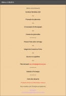 Carte et menu de Auberge de l'escotais à Saint Paterne Racan — Le menu à 38€