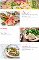 Carte et menu de Courtepaille à Monnaie — Les planches et entrées