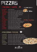 Menu Seven - Pizzas