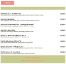 Menu Come Va Gare - Les pates