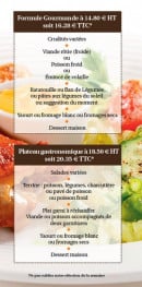 Menu Delas Traiteur - La formule gourmande et plateau gastronomique