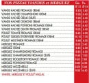 Menu Serge Pizzas - Les Pizzas  viandes