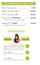 Menu Culture food - Les formules bouger 