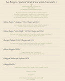 Menu Auberge Dauphinoise - Les menus burgers, menus nuggets, ...