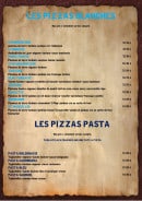 Menu Food'saloon - les pizzas blanches