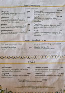Carte et menu de Giardino By Cavallo à Villefontaine — Les pizzas, menu bambino et desserts
